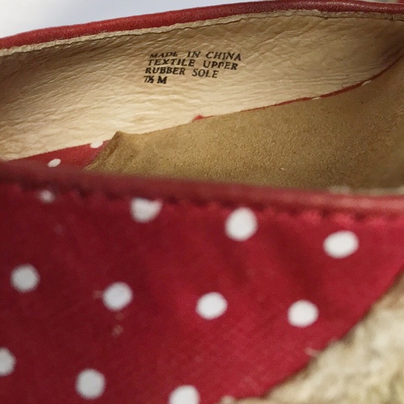 MICHAEL KORS MK Cabana Wedge Sandal Red Polka Dot - Picture 10 of 11